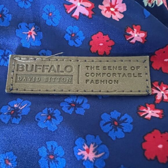 BUFFALO Reversible girl's vest Floral Print Size Medium - Picture 2 of 5